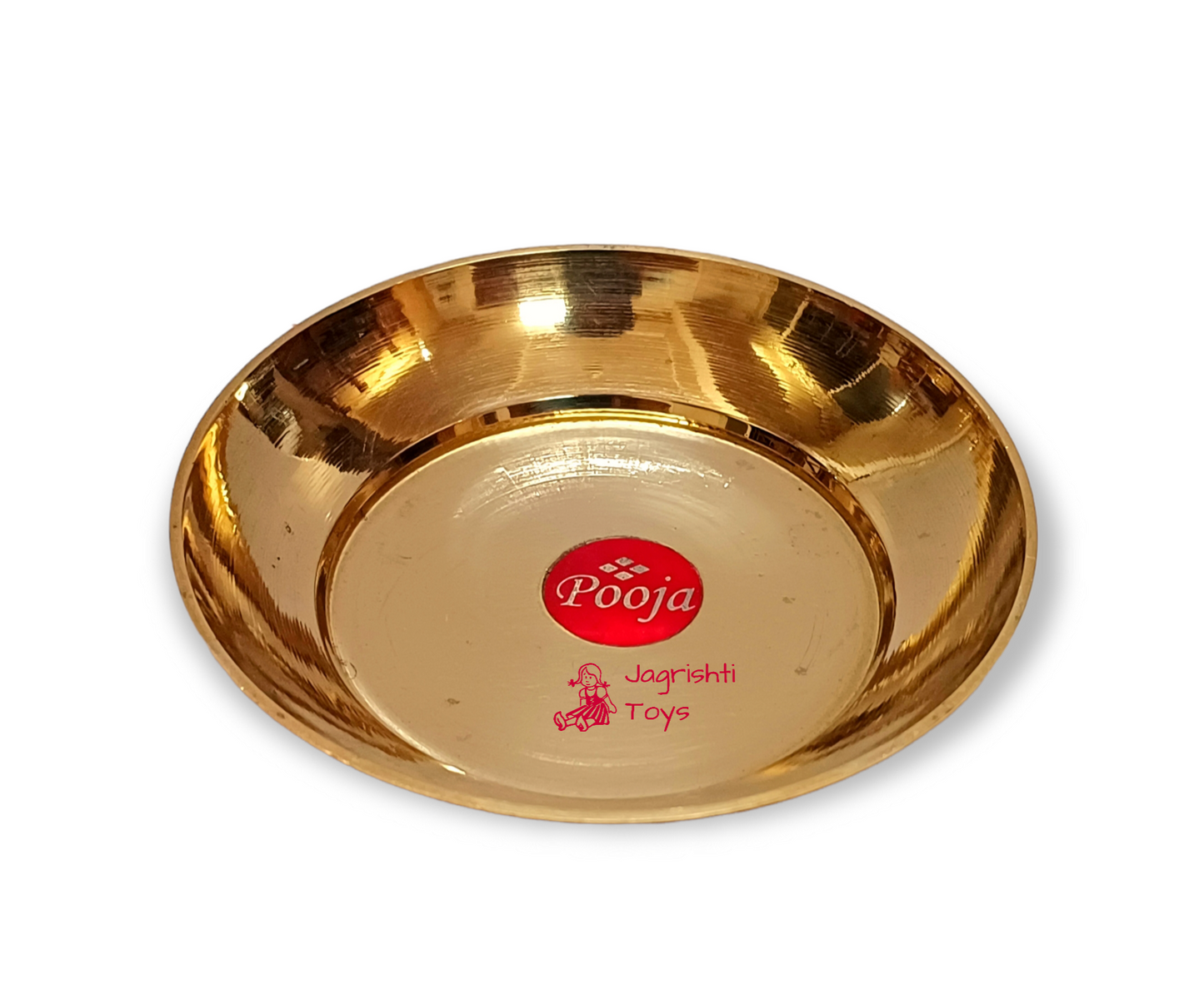 Brass miniature parat (plate)