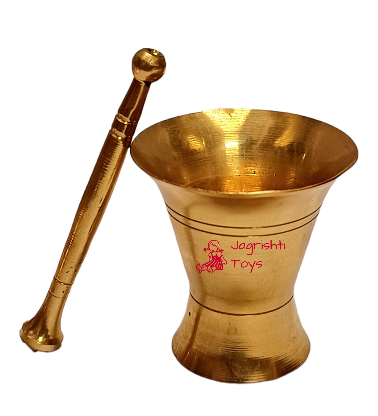 Brass miniature okhli(khalbatta)