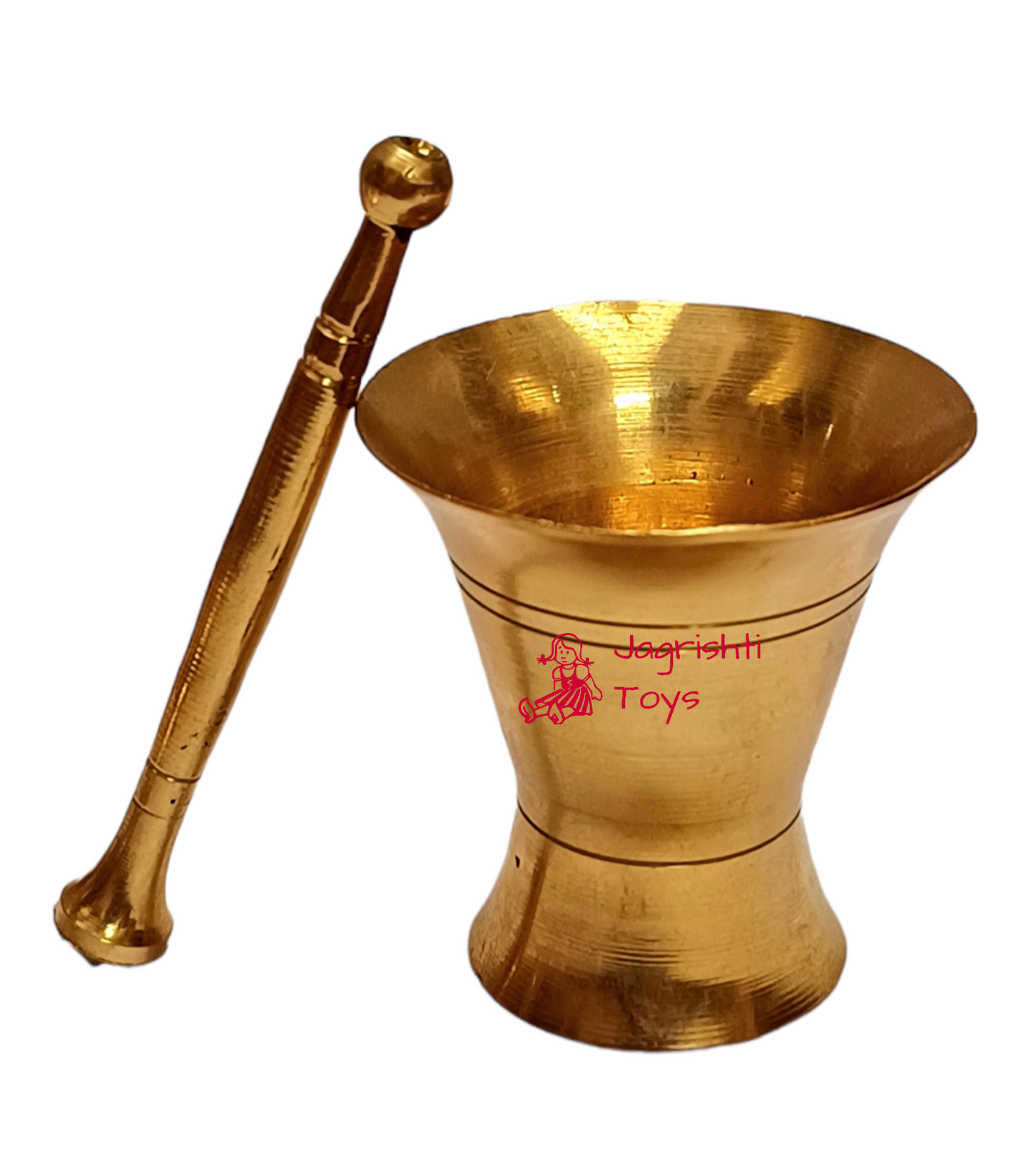 Brass miniature okhli(khalbatta)