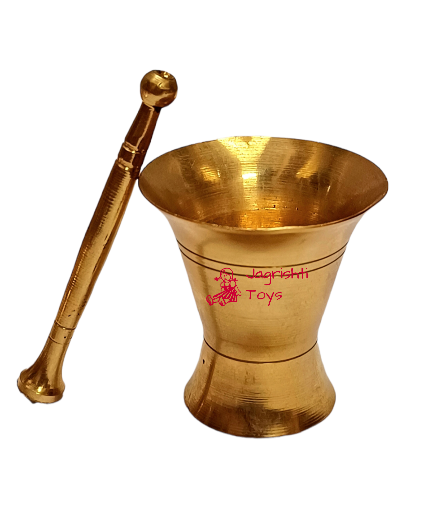 Brass miniature okhli(khalbatta)