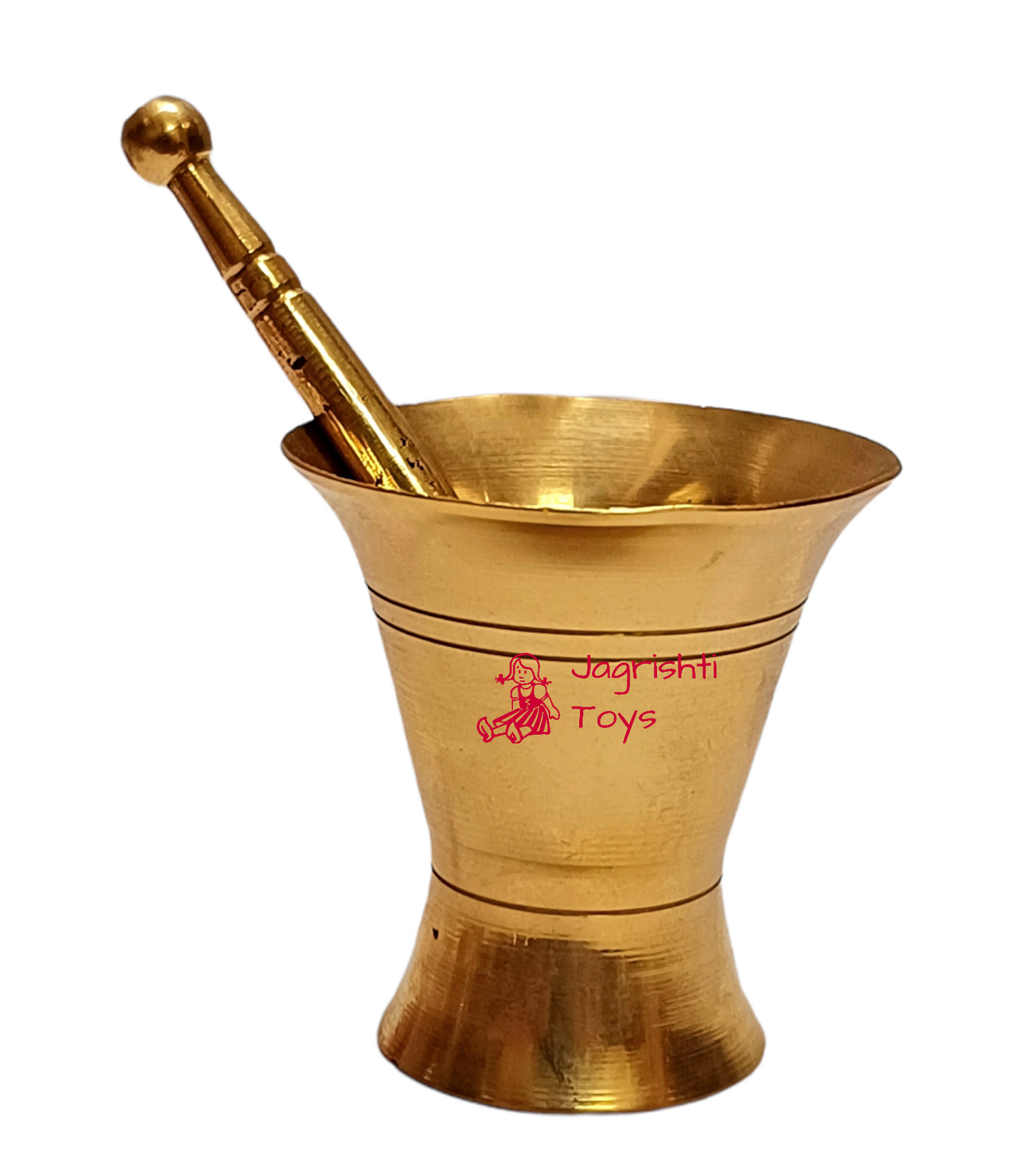Brass miniature okhli(khalbatta)