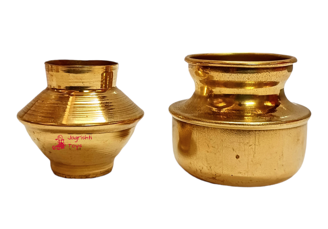Brass miniature Handa Kalsi plain