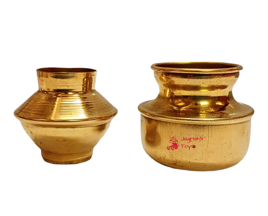 Brass miniature Handa Kalsi plain