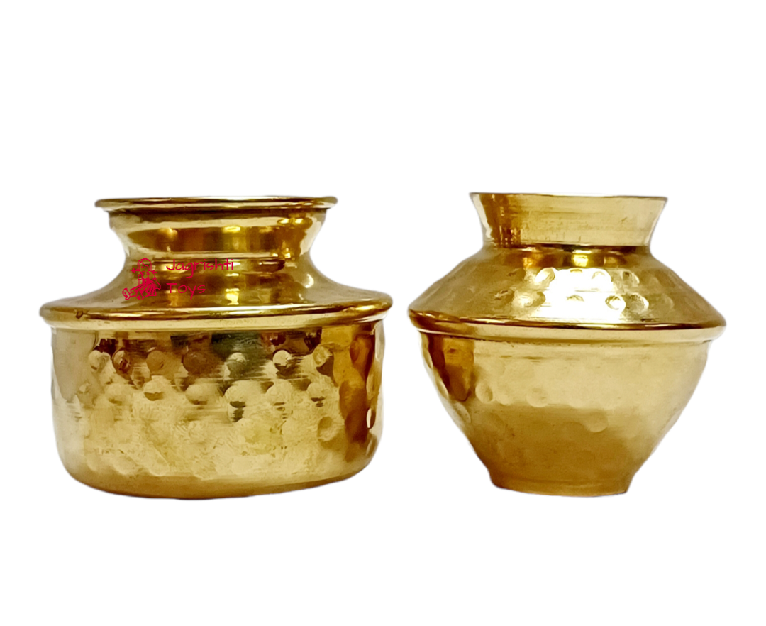 Brass miniature Hammerred Handa Kalsi