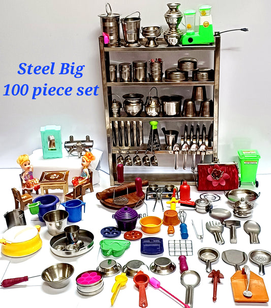 Steel Big 100 Piece Set