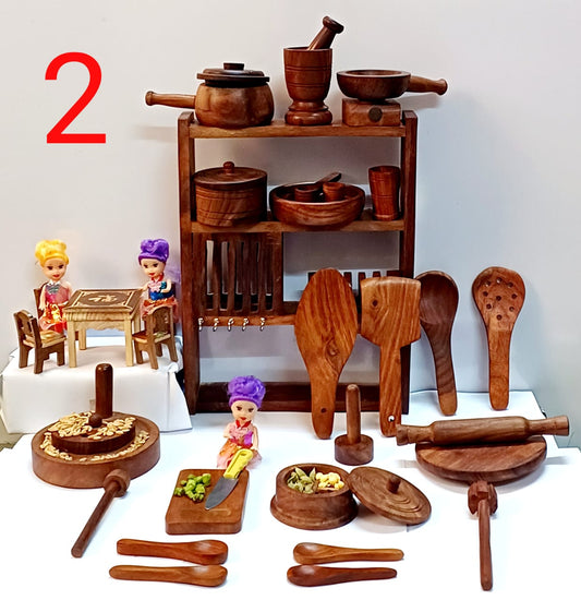 Wooden Kitchen Set Beta