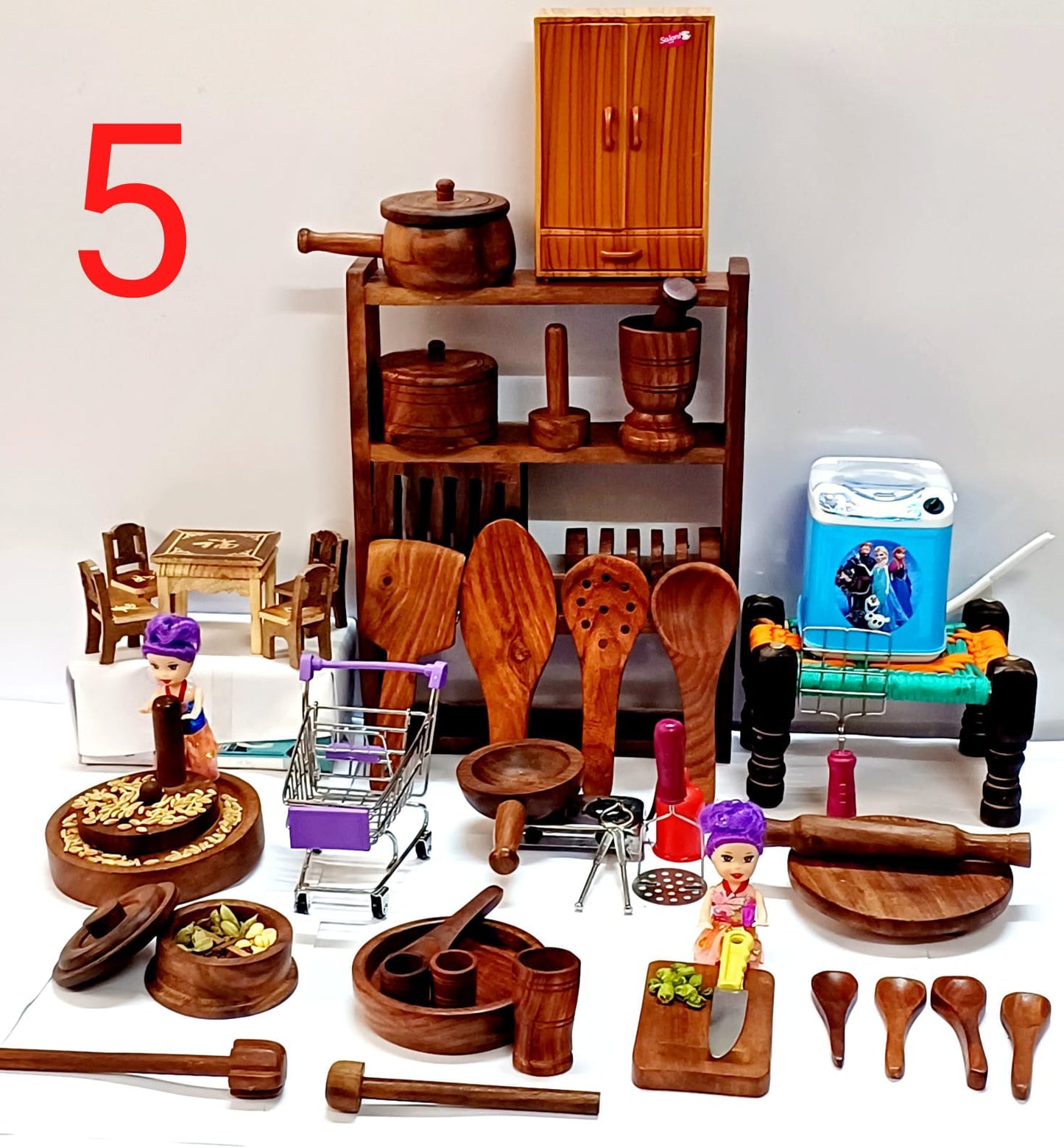 Wooden Kitchen Set Theta