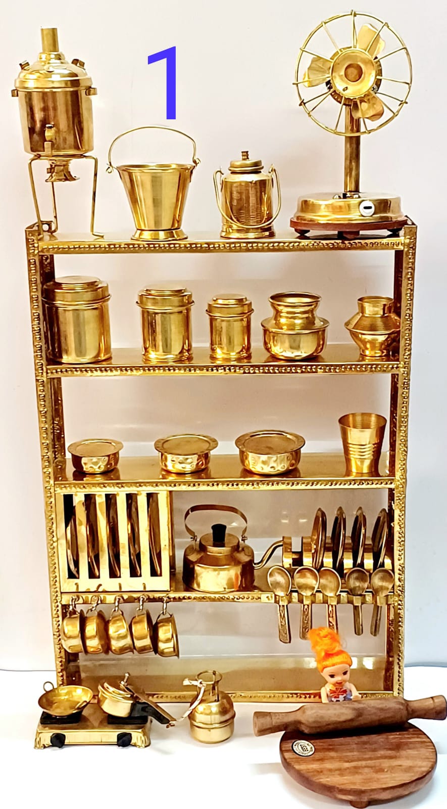 Brass Big kitchen set 1