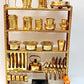 Brass Big 1 Real Cooking Miniature Kitchen set