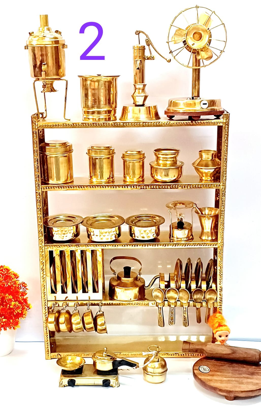 Brass Big Kitchen Set 2