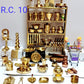 Brass Big 10 Real Cooking Miniature Set