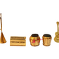 Brass Miniature Music set