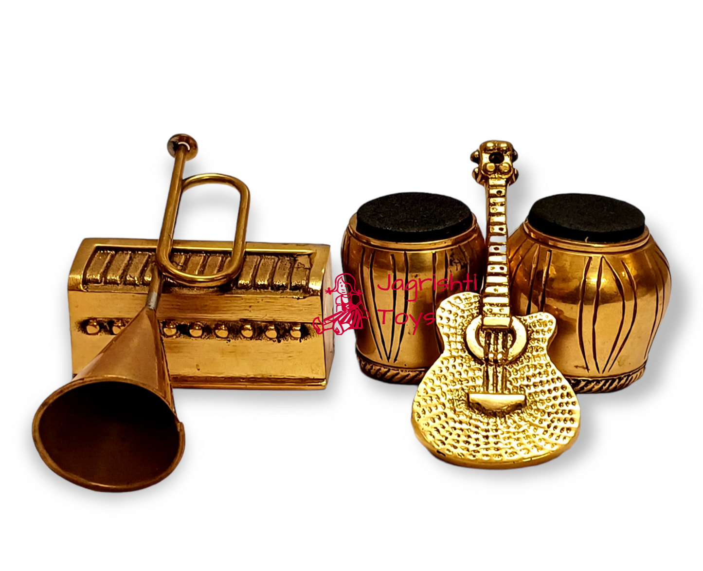 Brass Miniature Music set