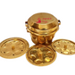 Brass miniature Idli cooker