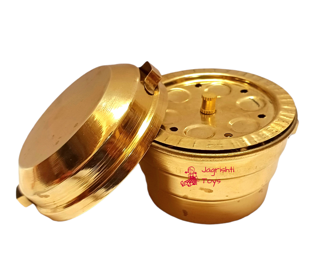 Brass miniature Idli cooker