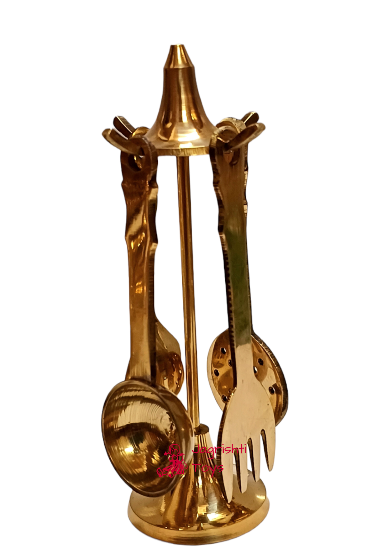 Brass miniature big size spoon stand