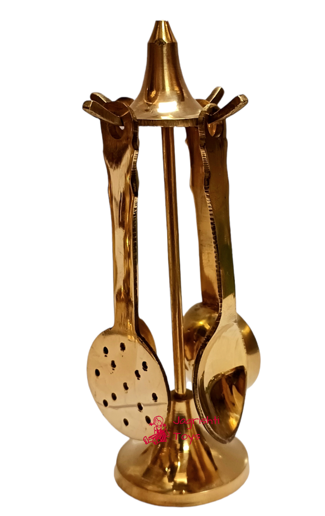 Brass miniature big size spoon stand