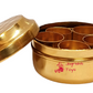 Brass Miniature Hammerred Masala box