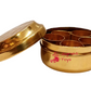 Brass Miniature Hammerred Masala box