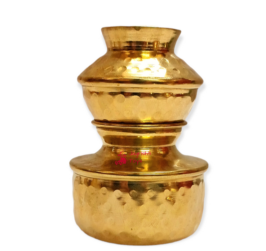 Brass miniature Hammerred Handa Kalsi